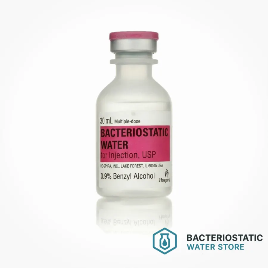 Água bacteriostática