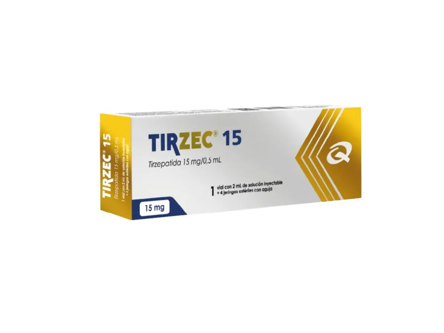 Tirzec 15 mg MD 1 amp